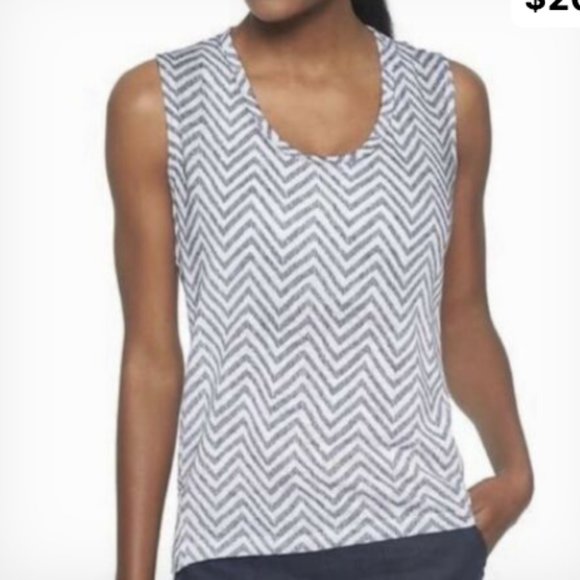 Athleta Tops - Bundle of 2 Athleta Breezy Printed Muscle Tanks